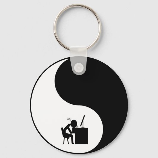 Pictogram op hoofdbureau sleutelhanger (Voorkant)