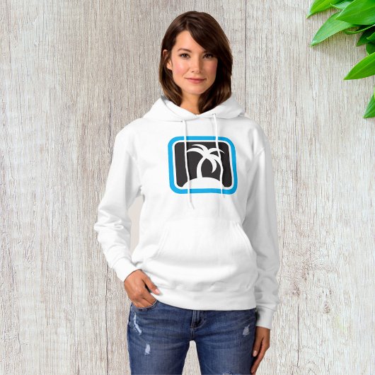 Pictogram palmboom hoodie