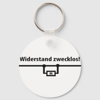 Pictogram Physik Widerstand zwecklos Sleutelhanger