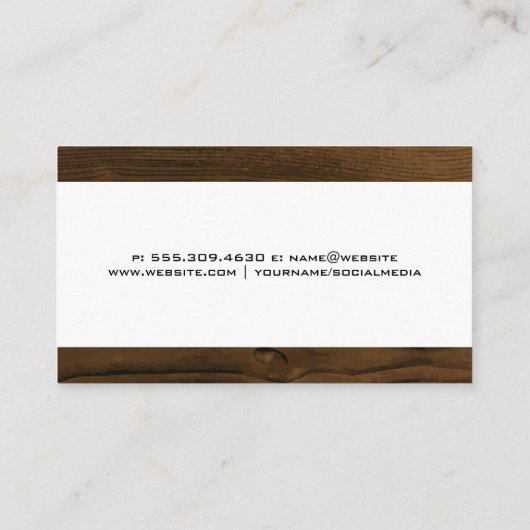 Pictogram pijpsysteem | Plumber Visitekaartje (Achterkant)