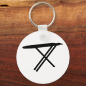 pictogram strijkplank sleutelhanger (Voorkant)