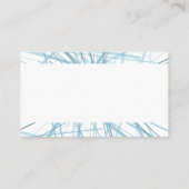 Pictogram telefoonhardware | Abstracte lijnen Visitekaartje (Achterkant)