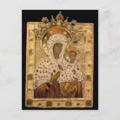 Pictogram van de Maagd, klooster Smolenskaja Briefkaart (Voorkant)