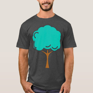 Pictogram van de toonboomomgeving t-shirt