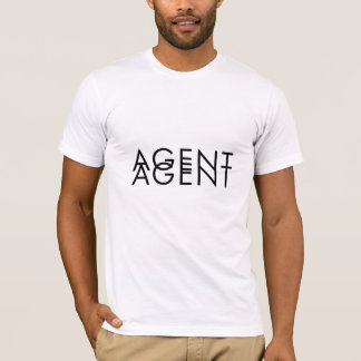 Pictogram van dubbele agent t-shirt