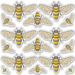 Pictogram van Honeybee Sticker