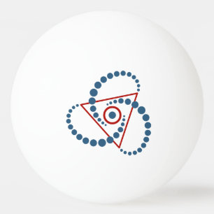 Pictogram van Kornkreis Piktogramm/kweekcirkel VI Pingpongballen