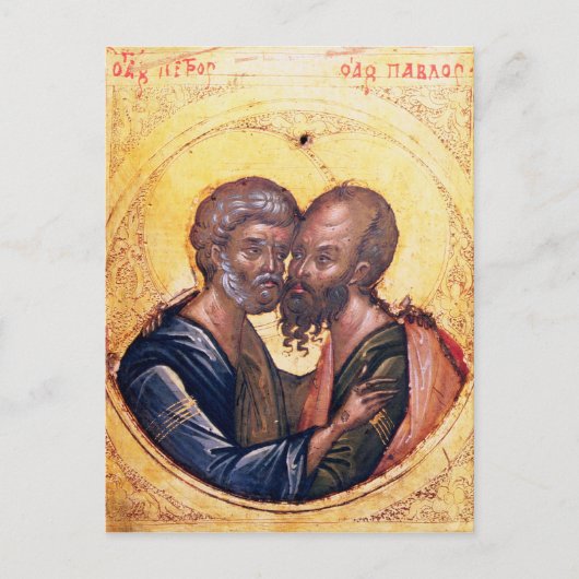 Pictogram van SS. Peter en Paul Briefkaart (Voorkant)