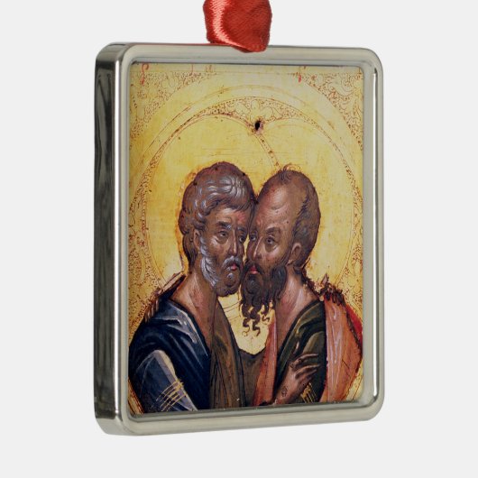 Pictogram van SS. Peter en Paul Metalen Ornament (Rechts)