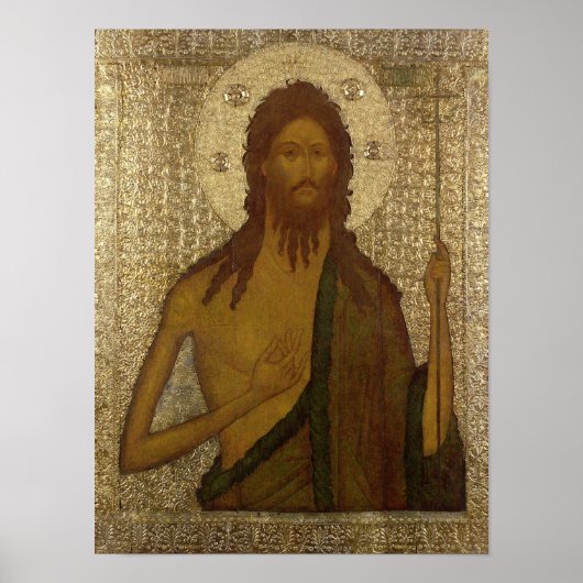 Pictogram van St. John de Forerunner Poster (Voorkant)