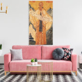 Pictogram van St. Sabas van Jeruzalem, 1572 Canvas Afdruk (Insitu (Woonkamer))