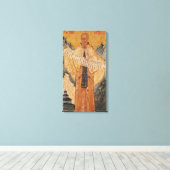 Pictogram van St. Sabas van Jeruzalem, 1572 Canvas Afdruk (Insitu (Houten vloer))