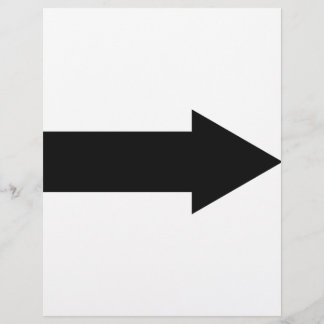 pictogram voor het zwarte pijlrechts