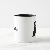 Pictogram voor hyperlinksAanpassen! Mok (Midden)