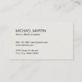 Pictogram voor sociaal | Social Media Marketing-be Visitekaartje (Achterkant)