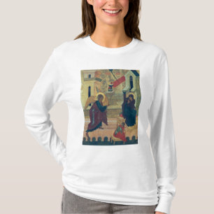 Pictogram waarin de aankondiging wordt weergegeven t-shirt