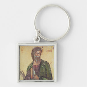 Pictogram waarin St. Andrew wordt afgebeeld Sleutelhanger