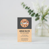 Pictogram wasprogramma visitekaartje (Staand voorkant)