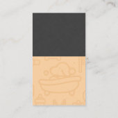 Pictogram wasprogramma visitekaartje (Achterkant)