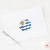 Pictogrammarkering Uruguay-Ronde Ronde Sticker (Envelop)