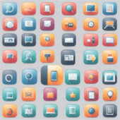 pictogrammen sticker (Voorkant)