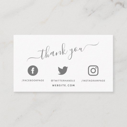 Pictogrammen voor sociale media QR-code Hartelijk  Informatiekaartje (Voorkant)