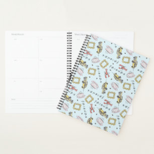 Pictogrampatroon FRIENDS™ Waterverf Planner