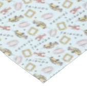 Pictogrampatroon FRIENDS™ Waterverf Tafelkleed (Gekanteld)