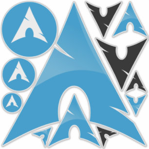 Pictogramstickers voor arcering - 12ct sticker