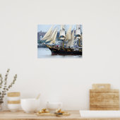 Picton Castle Cook Islands Poster (Keuken)