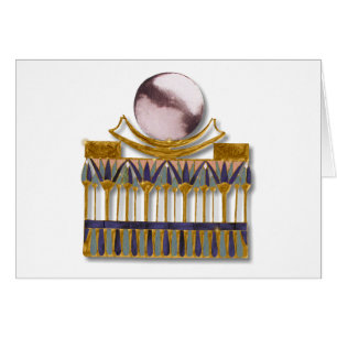 Pictoral de la lune égyptienne antique