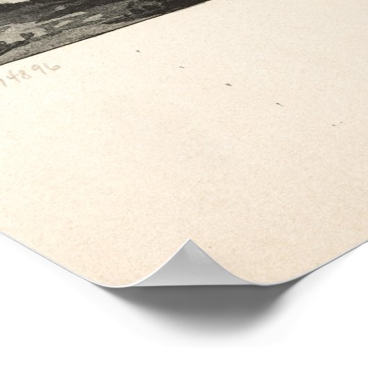 Pictorial Map of Asheville NC (1912) Poster (Hoek)