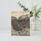  Pictorial Map of Bar Harbour (1886) Briefkaart (Staand voorkant)