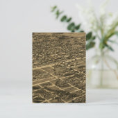  Pictorial Map of Birmingham (1885) Briefkaart (Staand voorkant)