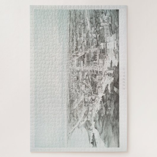 Pictorial Map of Buffalo NY (1853) Legpuzzel (Verticaal)