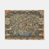 Pictorial Map of Cambridge, Engeland Deurmat (Voorkant)