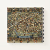 Pictorial Map of Cambridge, Engeland Notitieboek (Achterkant)