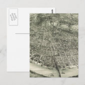  Pictorial Map of Cincinnati (1900) Briefkaart (Voorkant / Achterkant)