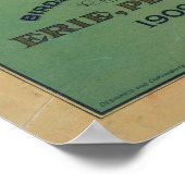  Pictorial Map of Erie PA (1909) Poster (Hoek)