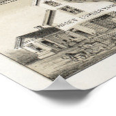  Pictorial Map of Hackettstown NJ (1883) Poster (Hoek)