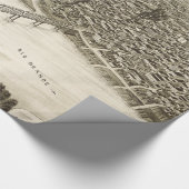 Pictorial Map of Laredo Texas (1892) Cadeaupapier (Hoek)