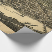 Pictorial Map of Little Rock (1887) Cadeaupapier (Hoek)