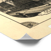  Pictorial Map of Nantucket (1881) Poster (Hoek)