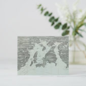  Pictorial Map of Narragansett Bay (1907) Briefkaart (Staand voorkant)