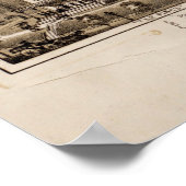  Pictorial Map of Needham MA (1887) Poster (Hoek)