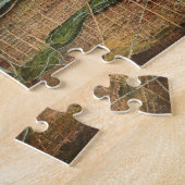  Pictorial Map of Newark NJ (1916) Legpuzzel (Zijkant)