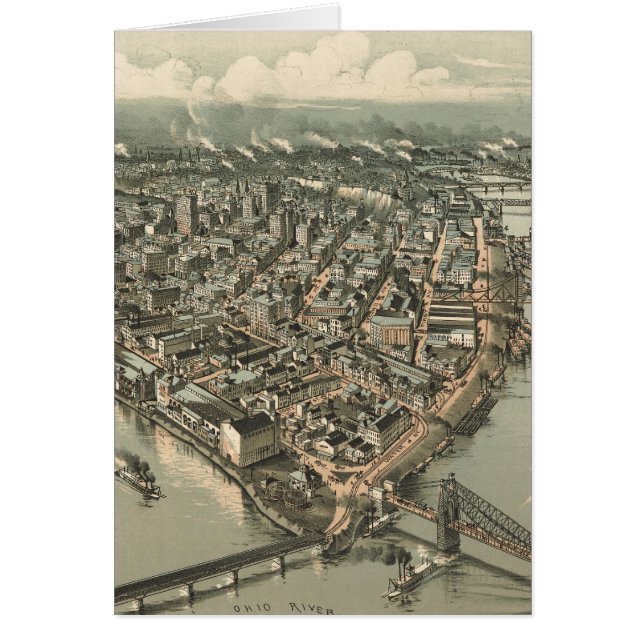  Pictorial Map of Pittsburgh (1902) (Voorkant)