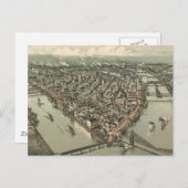  Pictorial Map of Pittsburgh (1902) Briefkaart (Voorkant / Achterkant)
