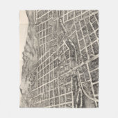  Pictorial Map of Reno Nevada (1907) Fleece Deken (Voorkant)