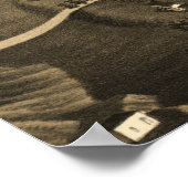  Pictorial Map of Santa Fe (1882) Poster (Hoek)